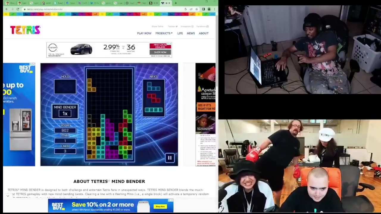 Knoswal too dumb to move his cam overlay and does it IRL