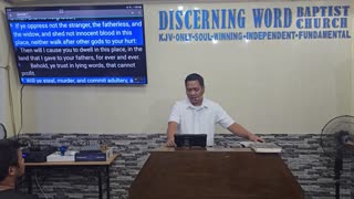 Trust ye not in lying words (Harmful results of believing lies)- Jeremiah 7 (Baptist Preaching - Ph)