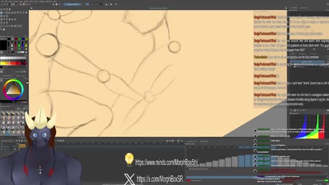 Drawing and chatting