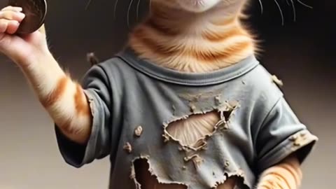 Sad cat