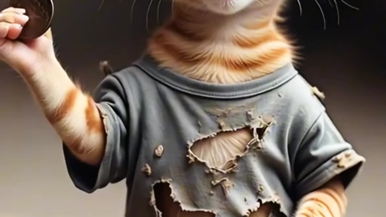 Sad cat