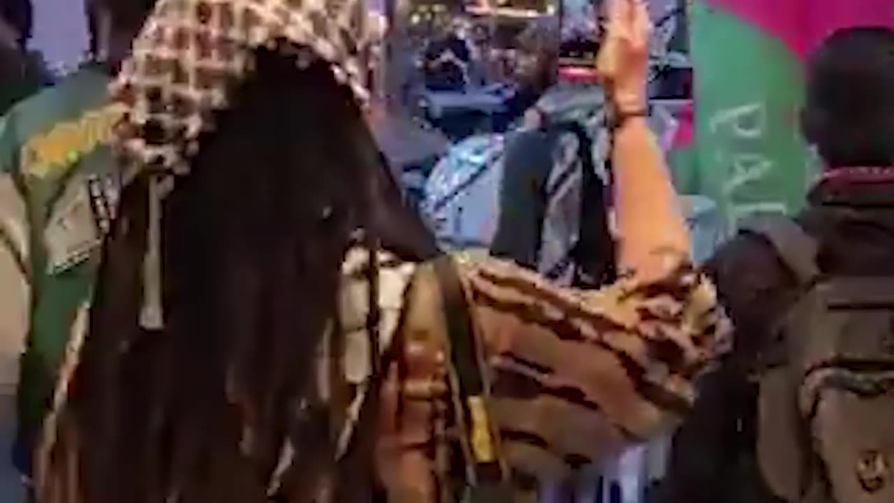 Pro-Palestinian activists protest a McDonald's in Sweden for alleged support of Israel