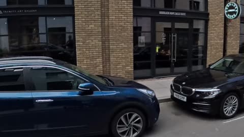 Yorkie Lucy Rolls into Orchard Place E14 | Stylish Ride Through London’s Coolest Streets 🐶🚲🌆
