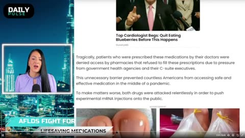 America’s Frontline Doctors just demanding hydroxychloroquine and ivermectin...