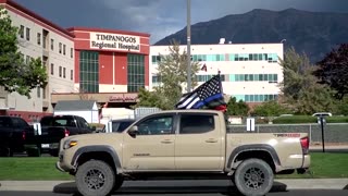 Supporters of Charlie Kirk mourn outside Utah hospital