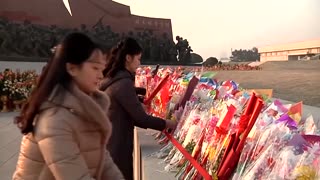 North Koreans mark 14th anniversary of late leader Kim Jong Il's death