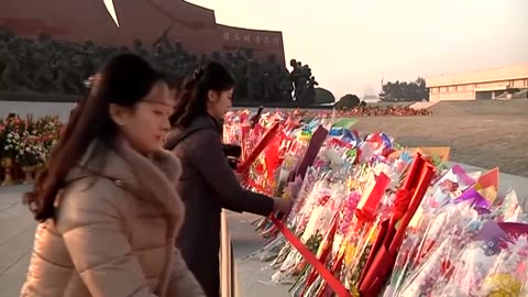 North Koreans mark 14th anniversary of late leader Kim Jong Il's death