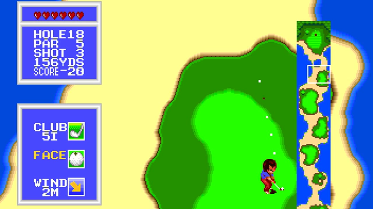 PC-Engine Longplay - Winning Shot