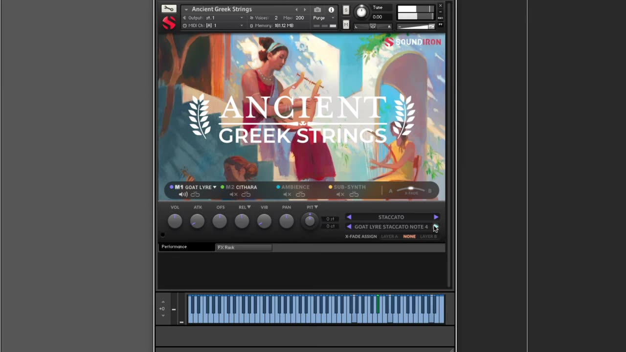 Ancient Greek Strings by Soundiron - Demo Of All The Instruments_ Goat Lyre