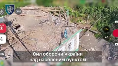 🇺🇦🏴 Ukraine Russia War | 37th Marine Brigade Raises Flag in Dachne, Dnipropetrovsk | RCF