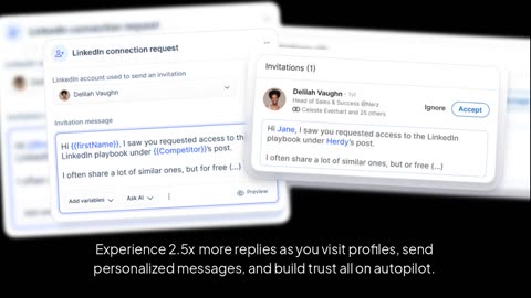 How to 2.5x Your Replies with LinkedIn Automation Using lemlist