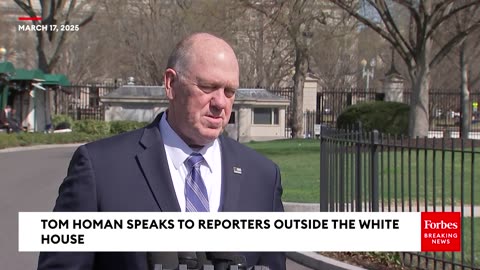 BREAKING NEWS: Tom Homan Defends Deporting Alleged Venezuelan Gang Members Under Alien Enemies Act