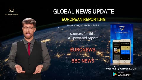 Stylo News Global Update – European Reporting, 13 March 2025