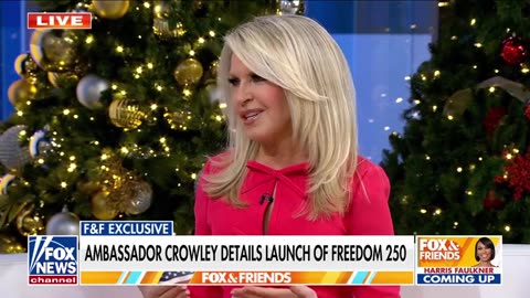 Amb Monica Crowley: Freedom 250 Will Be A Massive, Monumental Celebration