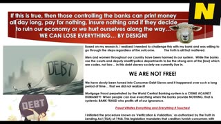 How the Banks Steal From EWE from A - Z - The Most Important Video I Have Ever Produced!