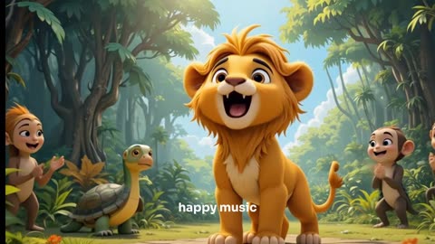 🦁 Leo the Lion Finds His Roar | A Jungle Adventure for Kids | Fun & Educational Storytime!