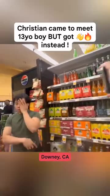 Christian came to meet a 13yo boy 🚨 Downey, CA CR: Jay Carnicom