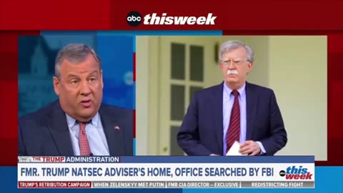 Chris Christie Defends FBI Bolton Raid Then Bashes Trump