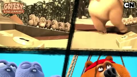Grizzly and the lemmings