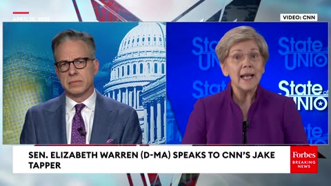 FULL INTERVIEW: Elizabeth Warren Reacts To Trump's Tariff Policies, Future For Democratic Party