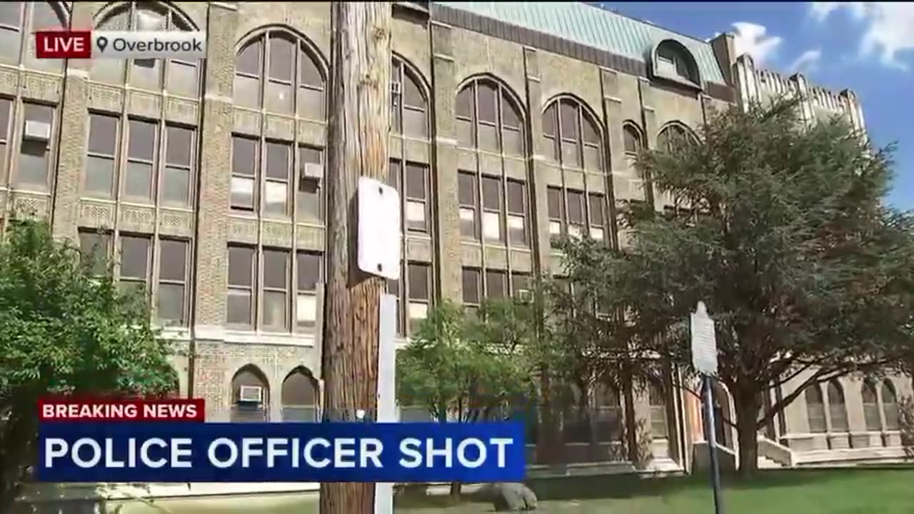Philadelphia police officer shot in the stomach during a high school fight