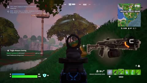 Fortnite Spartan gameplay
