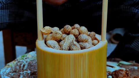 How to Make Food Display using Bamboo