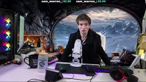 Not sure if it's smart to talk details of your divorce on a live stream... (2) (Alex B)