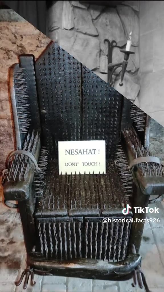 THE IRON CHAIR TORTURE METHOD