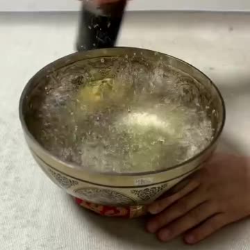 The power of frequency vibration on water needs to be looked at deeper 🧐