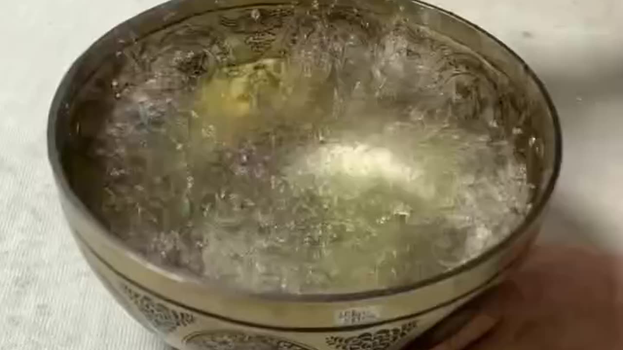 The power of frequency vibration on water needs to be looked at deeper 🧐