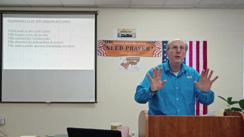 Colossians 2:11-23 (The Supremacy of Christ over False Religion, part 2)