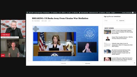 LIVE 10am EST: The SCIF - US Quits Ukraine Mediation, Tariff Wars