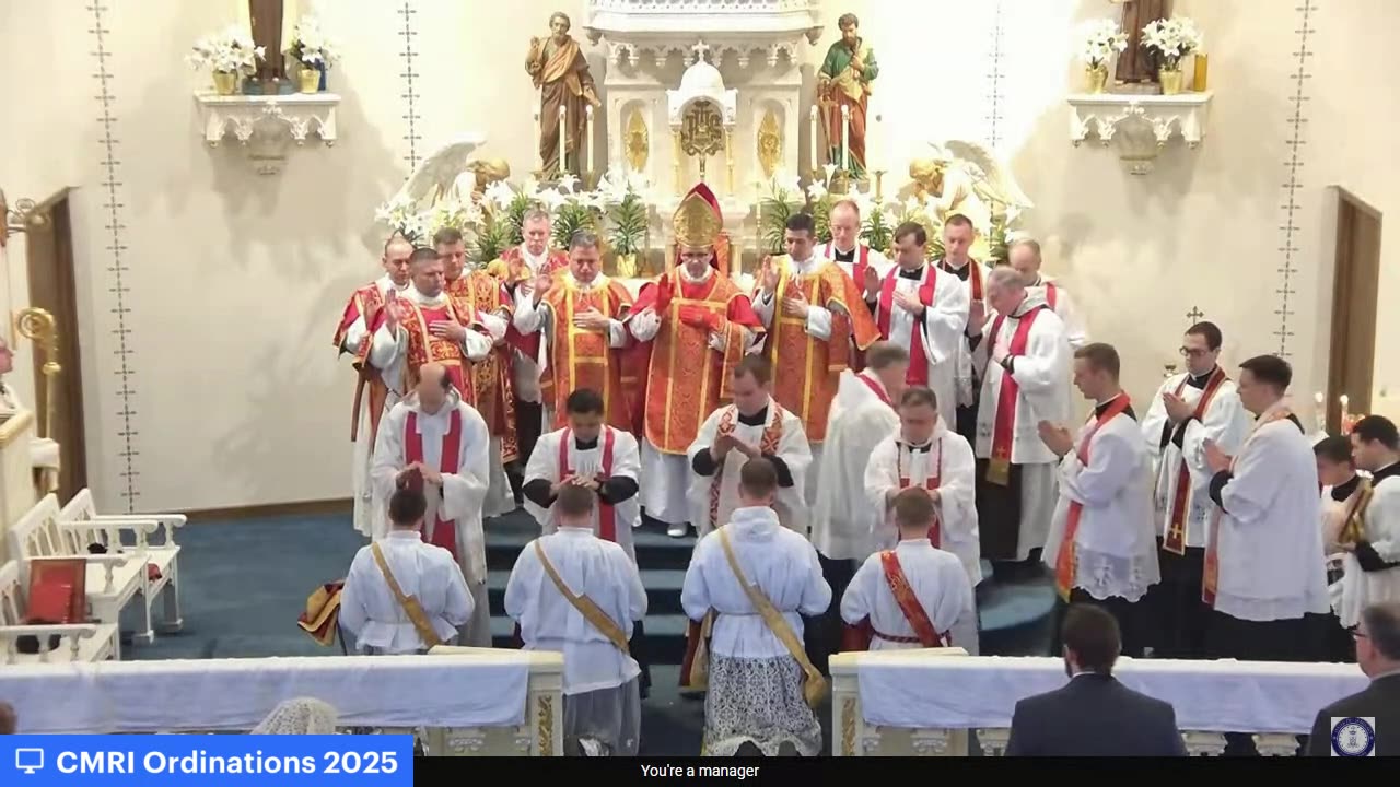 CMRI Ordinations LIVE from Omaha, Nebraska