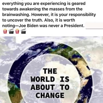 The World Is About To Change