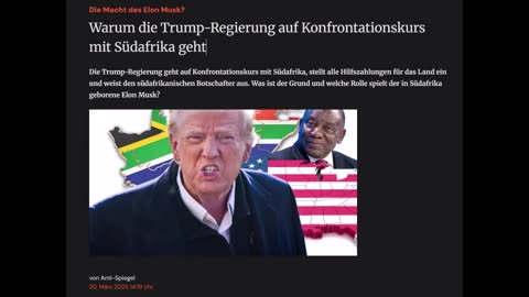 Warum die Trump-Regierung auf Konfrontationskurs mit Südafrika geht