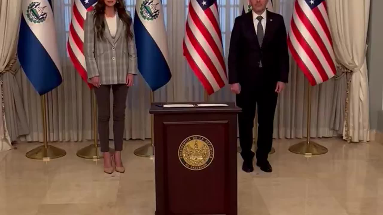 Kristi Noem: Today Gustavo Villatoro and I signed a Memorandum of Cooperation to update our Security Alliance