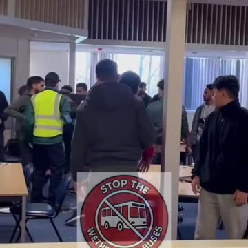🚨EXPOSED: FIGHT ERUPTS AMONGST ILLEGAL MIGRANTS INSIDE RAF WETHERSFIELD🚨