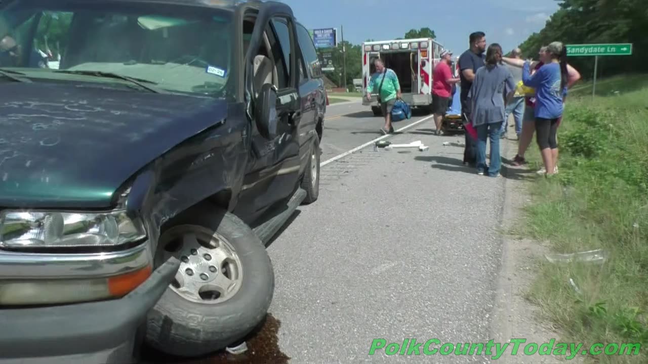 GLANCING COLLISION, CEDAR POINT TEXAS, 06/16/25...