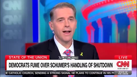 Scott Jennings drops the mic when thanking Chuck Schumer for defeating the filibuster