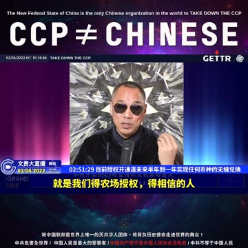 （四十七）目前授权开通道未来半年到一年实现任何币种的无缝兑换【2022年02月04日文貴大直播精选】