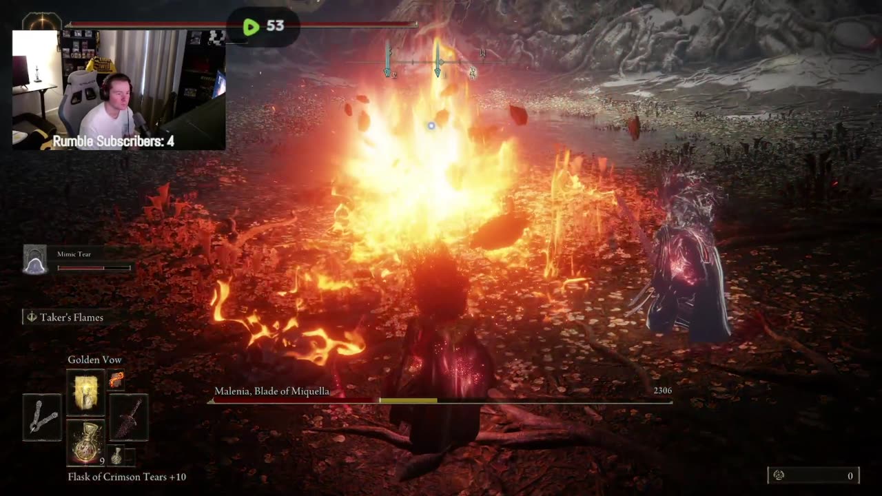 Beating Malenia In Elden Ring 🔥