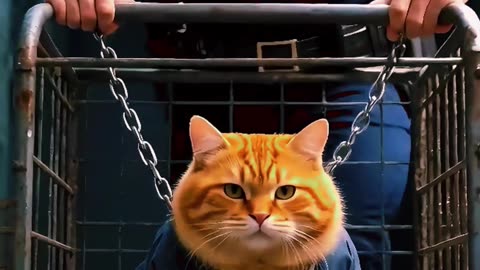 Cat Fight With Cow