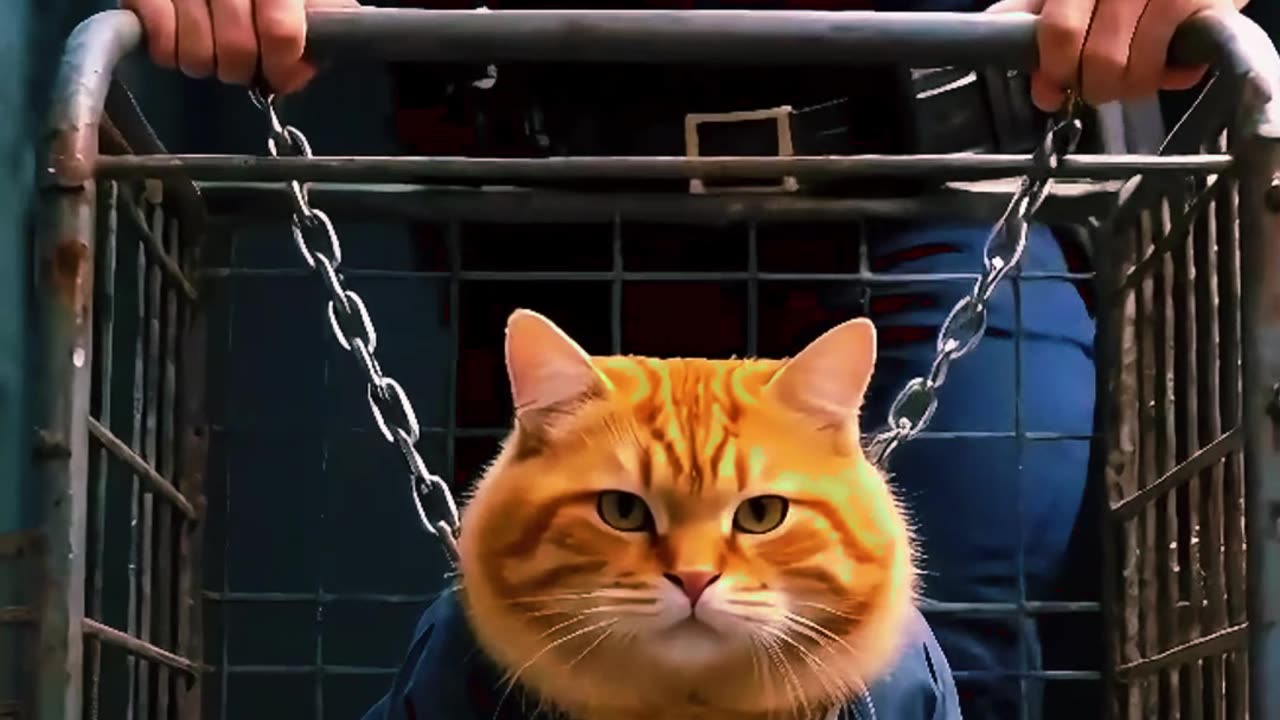 Cat Fight With Cow