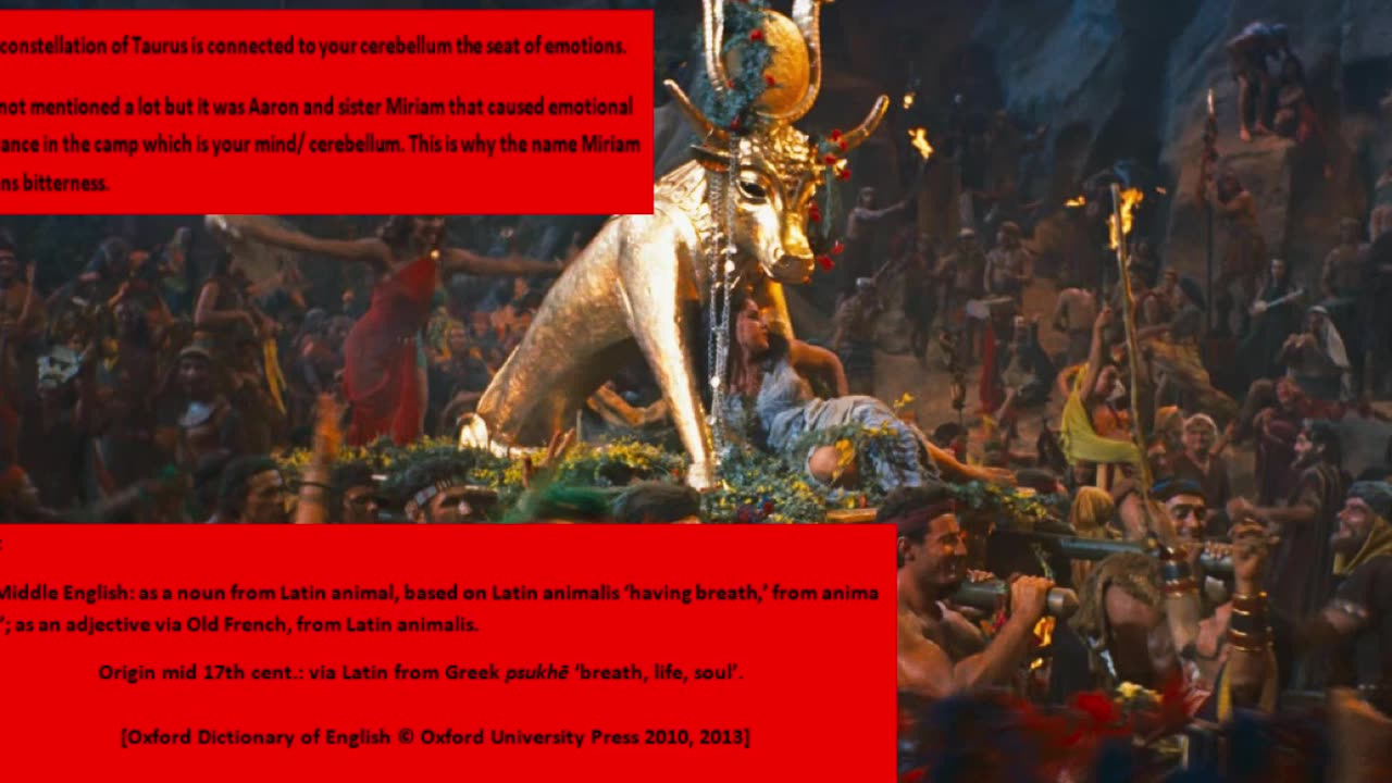 The golden Calf / Taurus is the heart of emotions