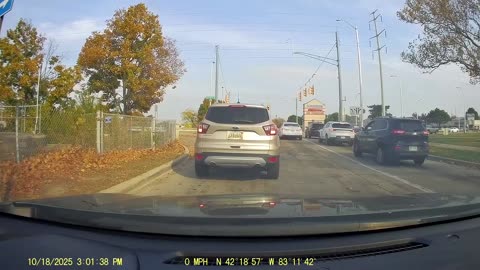 Random Driving In Dearborn, Dearborn Heights, And Garden City, Michigan, October 18, 2025