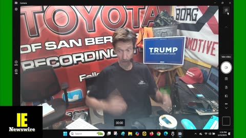 HATCHET MAN ON VIDEO! Shooting on the 71 in Chino gets Shot! Trump bring back Nuclear power !!!