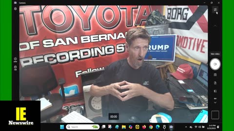 HATCHET MAN ON VIDEO! Shooting on the 71 in Chino gets Shot! Trump bring back Nuclear power !!!