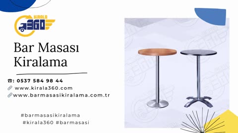 bar masasi kiralama fiyatlari