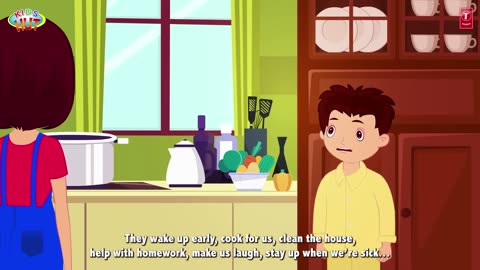 The Invisible Superheroes✨ _ A Heartwarming Kids Story About Parents 💖_ Tia _ Tofu - ToonTalesKids